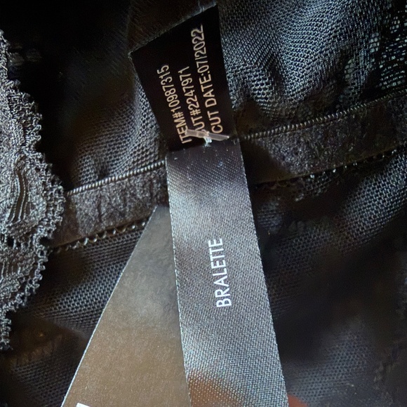 NWT Torrid Curves Bralette Black Lace Racerback | Size 2 (2X) - Picture 15 of 16